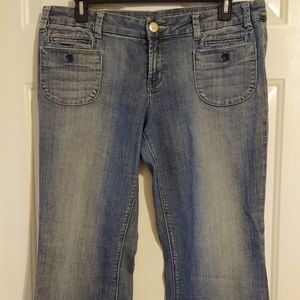 American Eagle wide leg jeans size 16 Reg